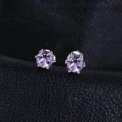 colored stone earrings 241-02
