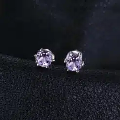 colored stone earrings 241-02