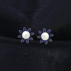 cultured pearl earrings 141-02