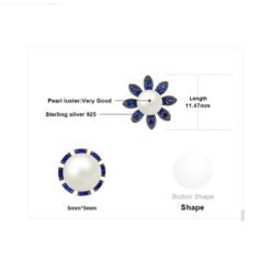 cultured pearl earrings 141-05