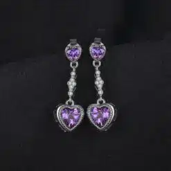 dangle earrings silver 135-02