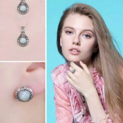 gemstone jewelry set 124-02