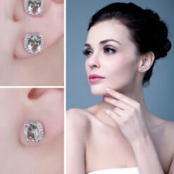 green amethyst earrings 185-03
