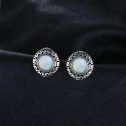 opal earrings 209-02