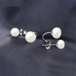 pearl earrings stud 147-04