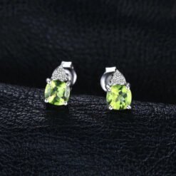 peridot earrings 196-02