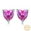 pink sapphire earrings 151-01