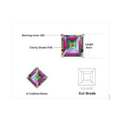 rainbow quartz earrings 162-05