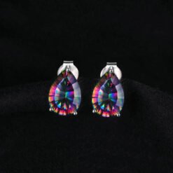 rainbow stone earrings 161-02
