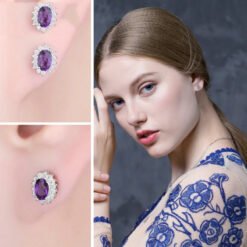 real amethyst earrings 197-03