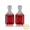 ruby earrings 131-01