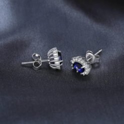 sapphire earrings 206-14