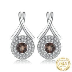silver earrings for women 214-01