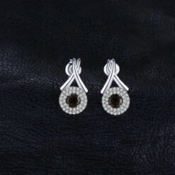 silver earrings for women 214-02