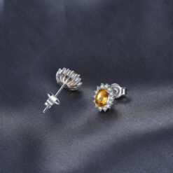 yellow earrings 203-04
