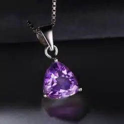 Amethyst necklace 281-02