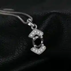 Black Spinel necklace 258-02