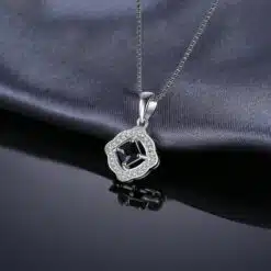 Black Spinel necklace 258-04
