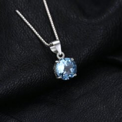 Blue Topaz pendant 257-04