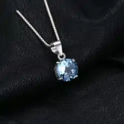 Blue Topaz pendant 257-04