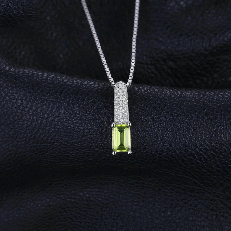 Emerald Cut necklace 286-02