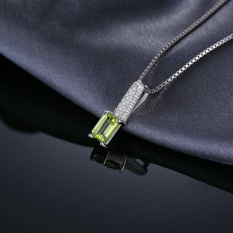 Emerald Cut necklace 286-04