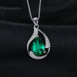 Emerald green pendant 295-02