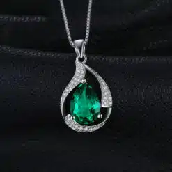 Emerald green pendant 295-02