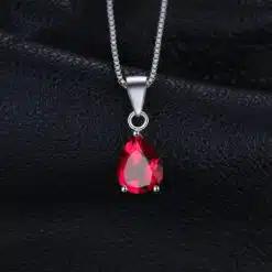 Garnet necklace 291-02