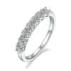 Moissanite Wedding Band 303-001