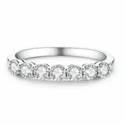 Moissanite Wedding Band 303-004