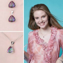 Mystic Quartz pendant 266-03