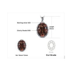 Smoky Quartz pendant 268-05