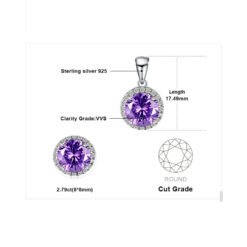 alexandrite necklace 244-05