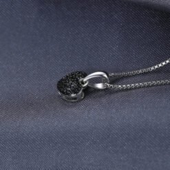 black spinel pendant 280-02