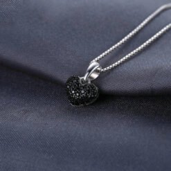 black spinel pendant 280-03