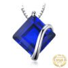 Created Blue Sapphire