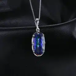 blue stone necklace 269-04