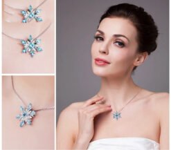 blue topaz necklace 249-03