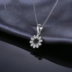 flower pendant necklace 261-04