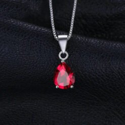 garnet pendant 297-02