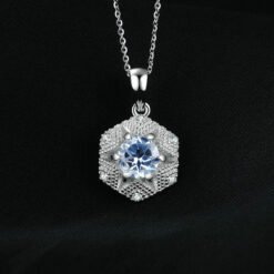 gemstone necklace pendants 259-02