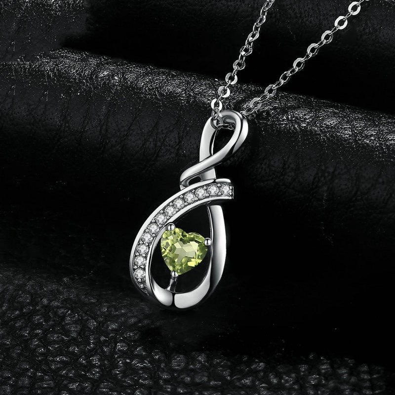 peridot necklace 264-02