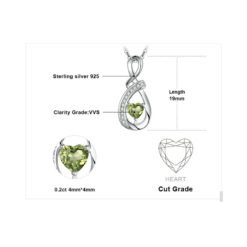 peridot necklace 264-05