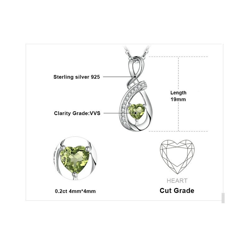 peridot necklace 264-05