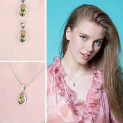 peridot pendant 277-03