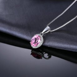 pink sapphire necklace 288-02