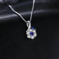 stone pendant necklace 282-02