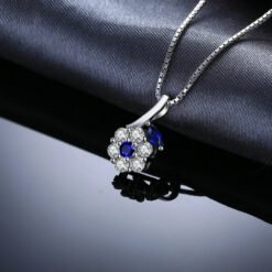 stone pendant necklace 282-04