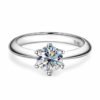 women Moissanite Ring 302-001